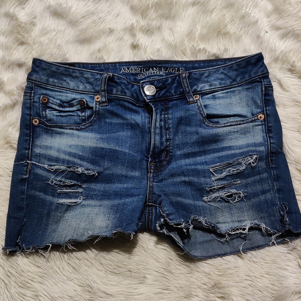 EUC American Eagle Super Stretch Denim Shorts